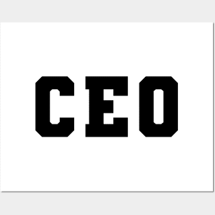 CEO - Chief Executive Officer Posters and Art